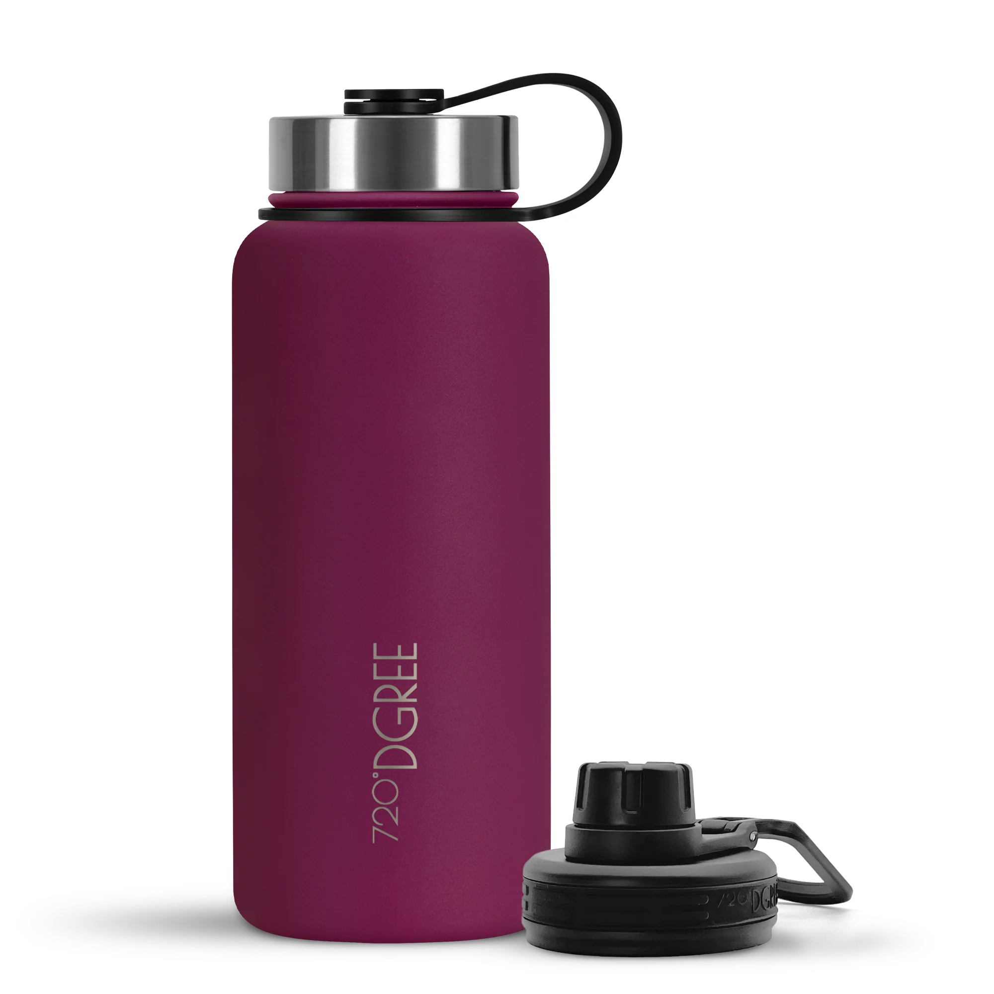 noLimit | Isolier Trinkflasche aus Edelstahl inkl. Sportdeckel - Image 38