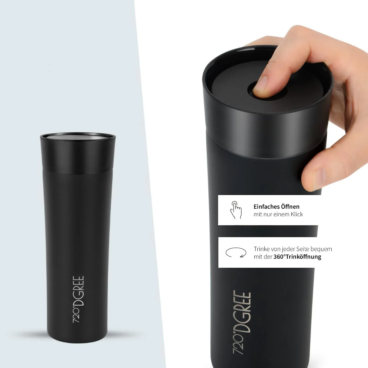 PleasureToGo 2.0 - Edelstahl Thermo-Kaffeebecher - Image 21