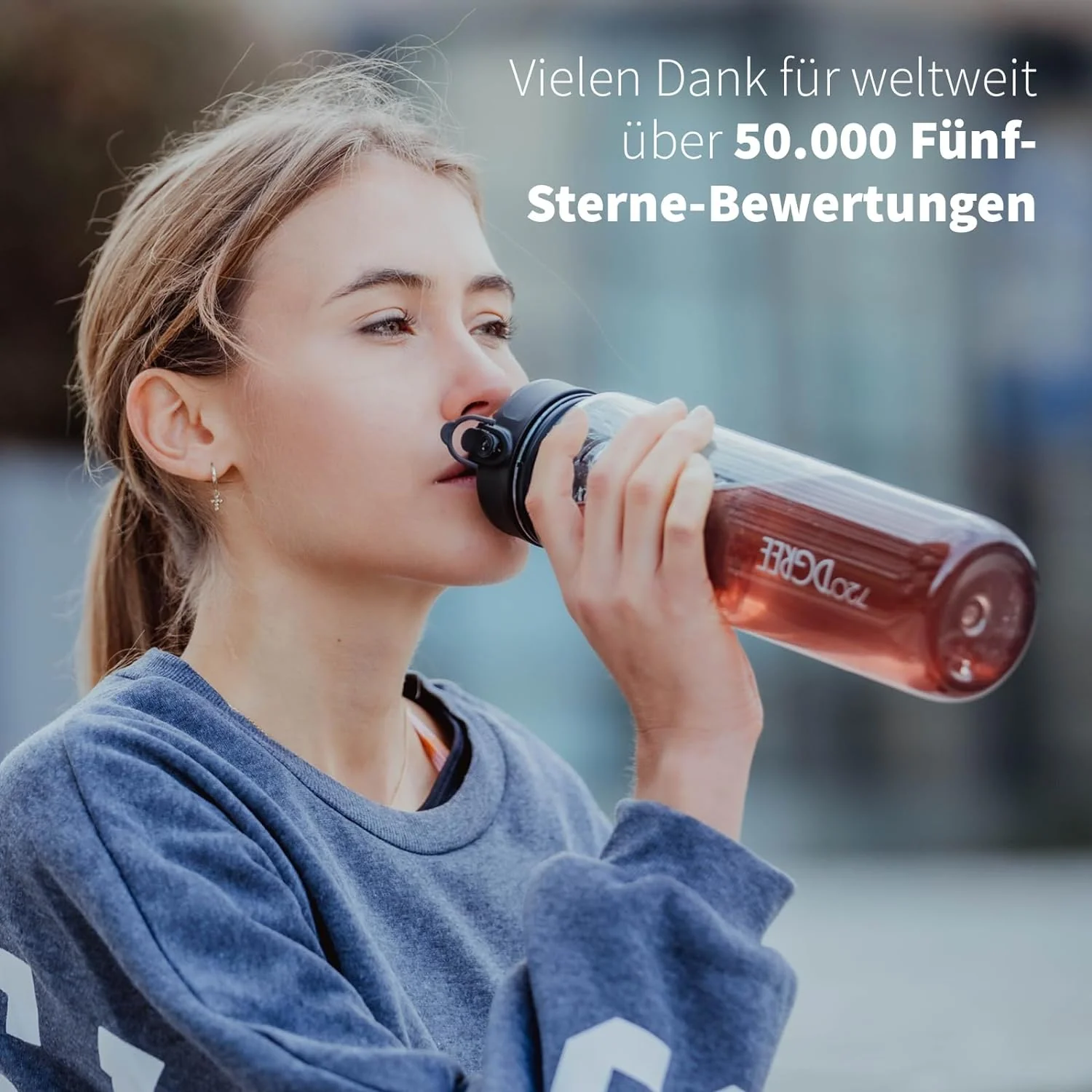 uberBottle Trinkflasche | crystalClear Fruchtbehälter - Image 90