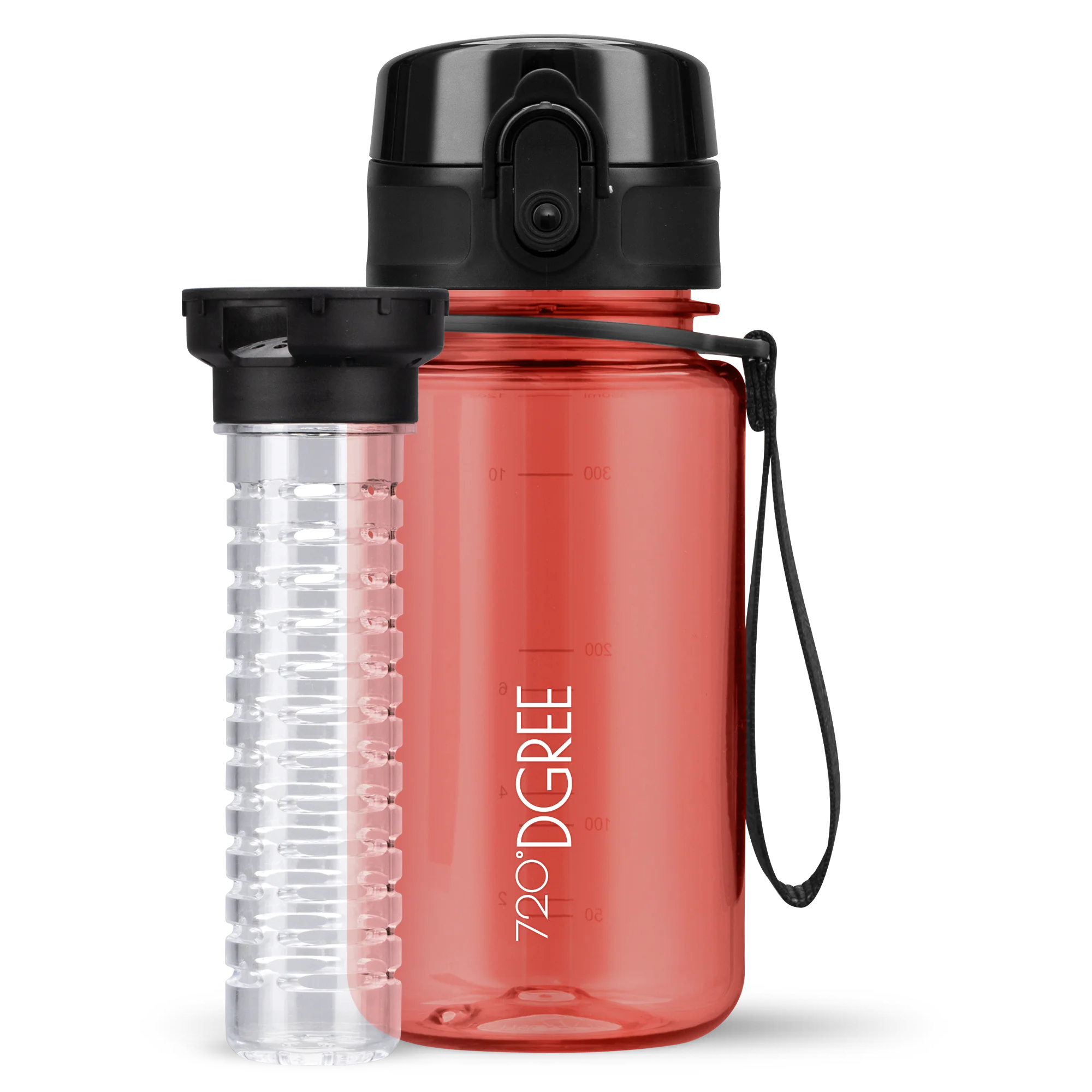 uberBottle Trinkflasche | crystalClear Fruchtbehälter - 350ml - Image 16