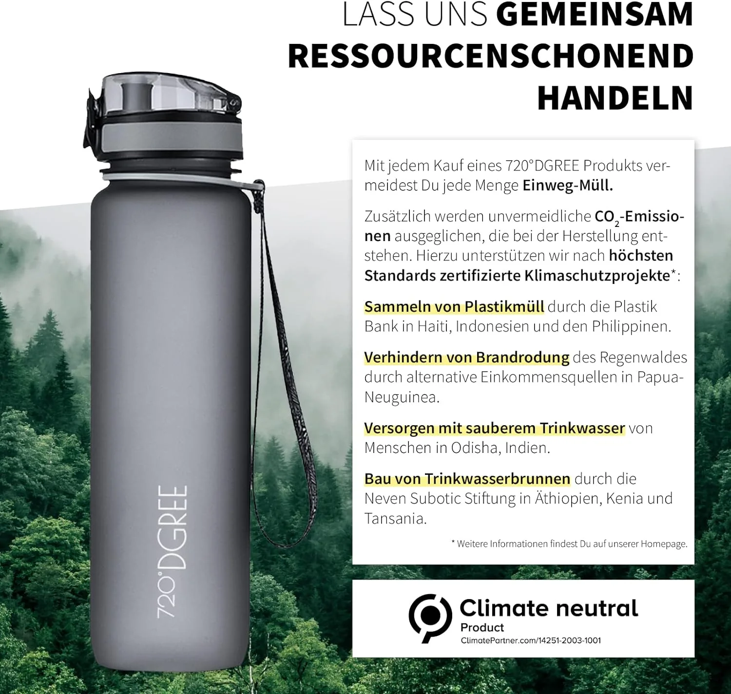 uberBottle Trinkflasche | softTouch Sieb - Image 104